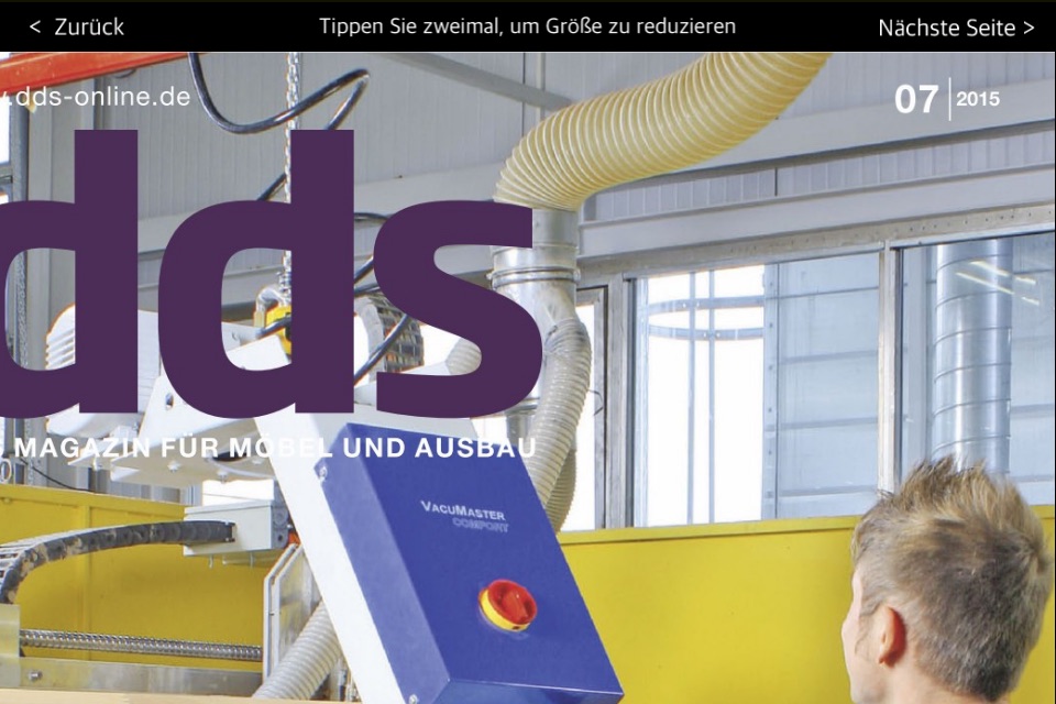 dds - das magazin für möbel und ausbau screenshot 4