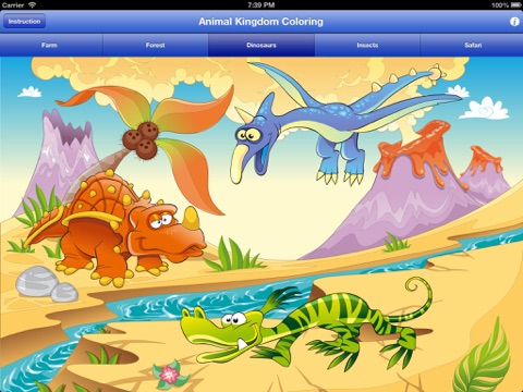 Animal Kingdom Coloring Book screenshot 3