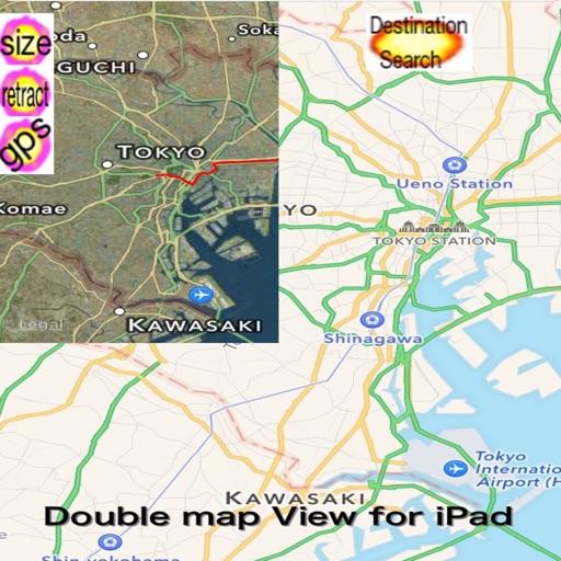 Double map View for iPad iOS App