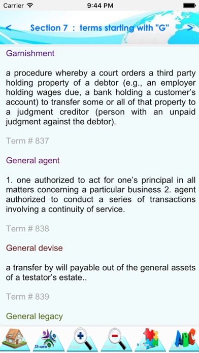 Commercial & Business Law Terminology Screenshot 4