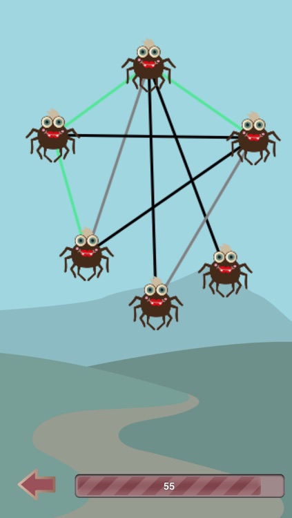 Spider Web Puzzle Game