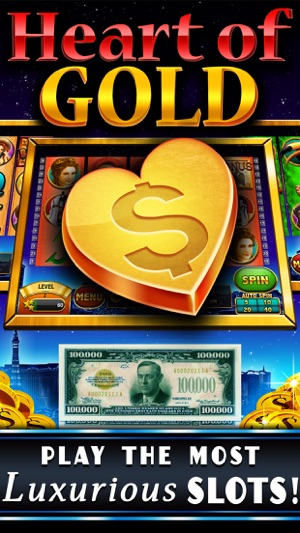 Heart of Gold! FREE Vegas Casino Slots o