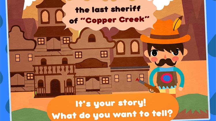 Crea story Adventure – create and play – creative art app for kids with super hero robot pirate western cowboy and treasure quest screenshot-3
