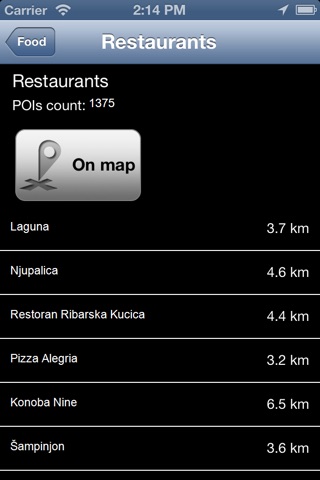 Croatia Offline Map - PLACE STARS screenshot 4