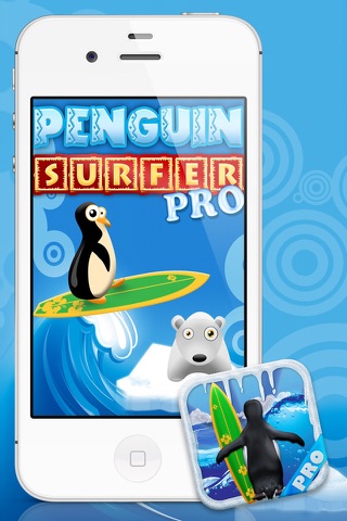 Penguin Surfer PRO FREE - A Fun Kids Game! screenshot 3