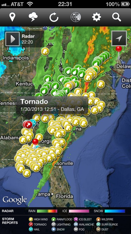 NOAA Wx Map Pro screenshot-3