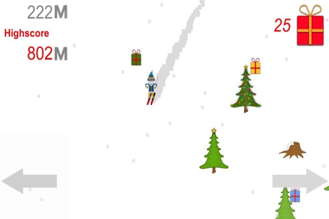Santa Skiing adventure screenshot 2