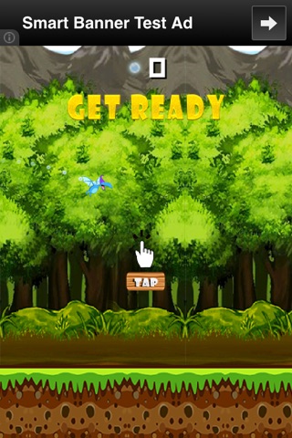 Flappy Dactyl Bird FREE - Prehistoric Adventure Game screenshot 2