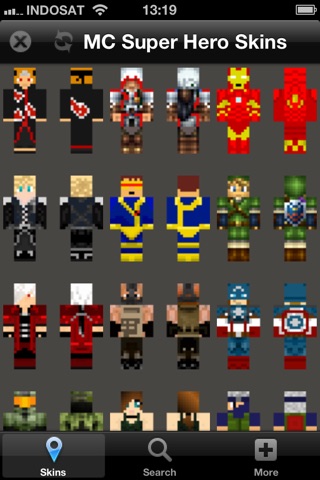 Super Hero Skins for Minecraft screenshot 2