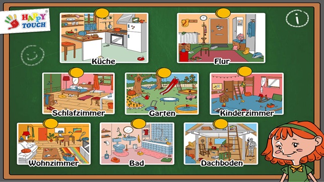 Anne zeigt ihr Zuhause - Erste Wörter Lern App für Kinder (v(圖3)-速報App