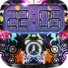 iClock – Punk Style : Alarm Clock Wallpapers , Frames and Quotes Maker For Pro