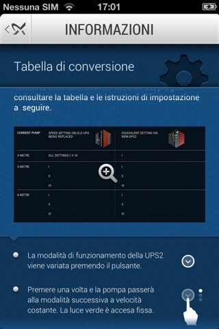 Grundfos UPS2 screenshot 2