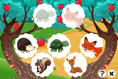 A Free Train Your Brain Educational Interactive Learning Game For Kids – Remember Me, Fox and Bambi screenshot 4