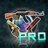 Insta Gun Pro: Fantasy Movie Video Game, Cosplay Anime Weapon, Pistol, and Rifle Stickers for Photo