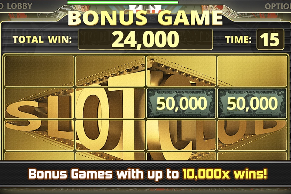 Slots Club - Real Free Vegas Casino Slot Machines with Double Up Play! screenshot 3