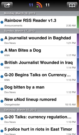 Rainbow RSS Reader(圖3)-速報App