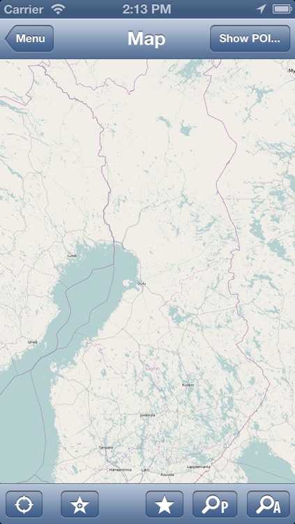Finland Offline Map - PLACE STARS