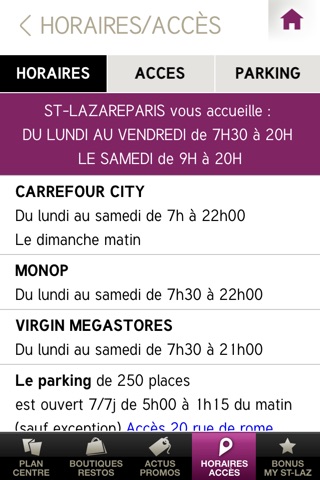 ST-LAZARE PARIS screenshot 4