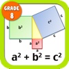 Kids Math-Pythagorean Theorem Worksheets(Grade 8)