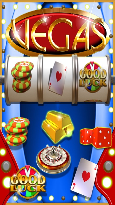 VEGAS SLOTS - SPIN TO WIN GOOD LUCK WHEEL PRIZE CLASSIC LAS VEGAS CASINO SLOT MACHINE 1.31 IOS