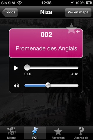 Niza audio guía turística (audio en español) screenshot 3