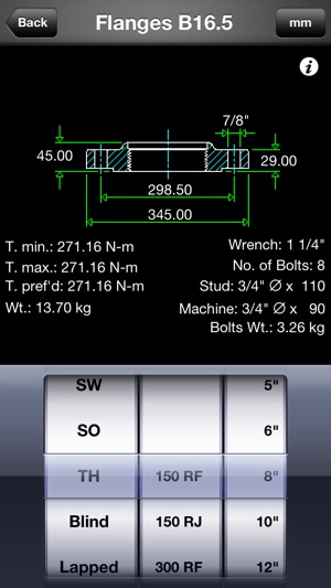 Piping DataBase - Flanges(圖3)-速報App