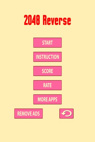 2048 Reverse Challenge - Math Thinking and Matching Puzzle Game screenshot 3