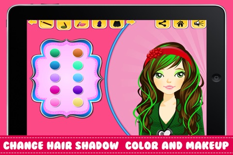 Girl Dress Up Makeover screenshot 4