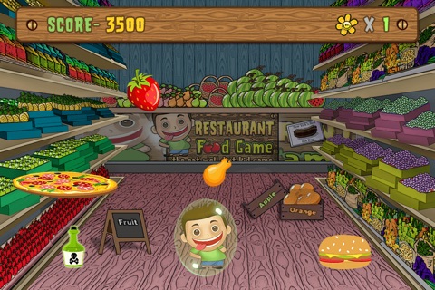 Restaurant Food Game – the eat well diet healthy kid against junk cuisine feed - Free Edition screenshot 4