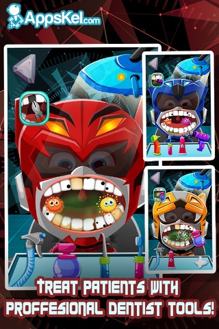 Crazy Ninja Nick's Dentist Story – Teeth Dentistry Games for Free screenshot 2