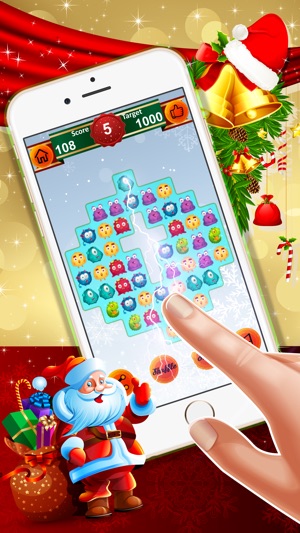 Crazy Monster Crush: - A match 3 puzzles for Christmas seaso(圖2)-速報App