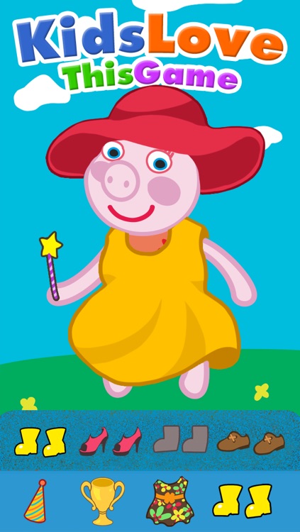 Happy Pig Family Party - Style and Design Fashion World Kids Game