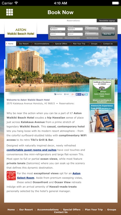 Aston Waikiki Beach Hotel screenshot-3