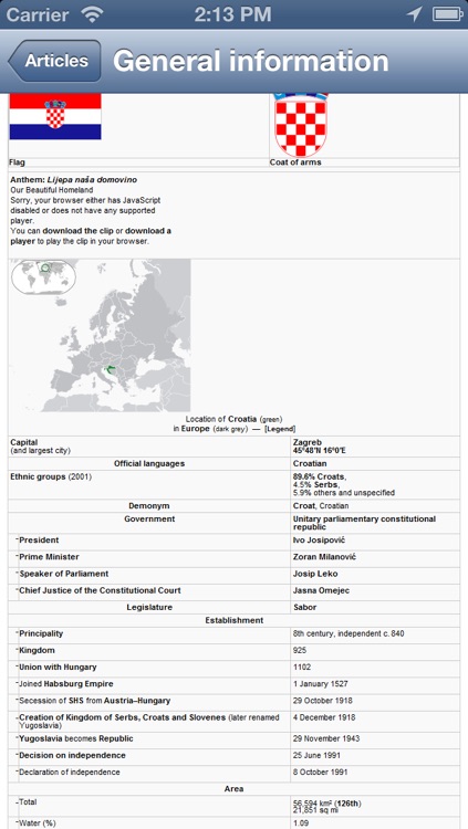 Croatia Offline Map - PLACE STARS screenshot-4