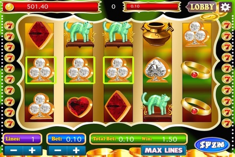 Lucky Mania Slots - Xtreme Las Vegas 777 Lucky Slot Machine Reels screenshot 3