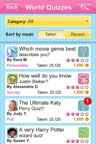 BFF Quizzes and Trivia screenshot 2