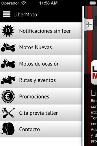 LiberMoto screenshot 2