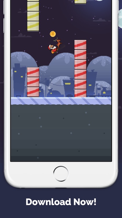 Santa Claus and Flying Rudolph: North Pole Escape