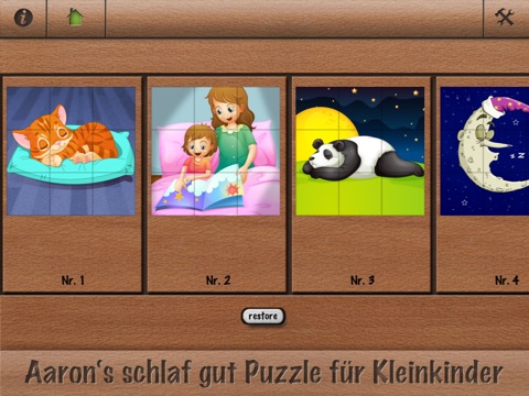 Aaron's sleep well puzzle for toddlers screenshot 4