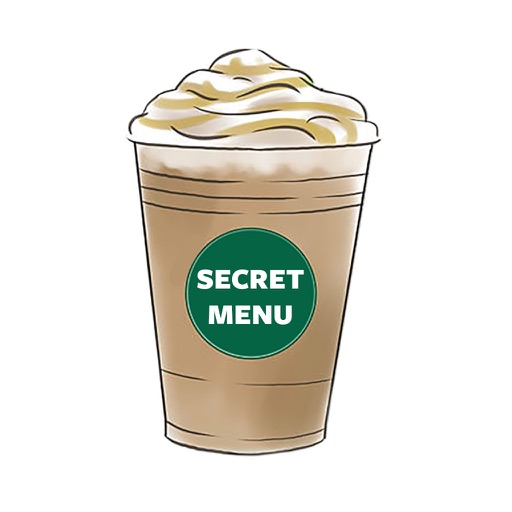 Secret Menu Starbucks Edition - Coffee, Frappuccino, Macchiato, Tea, Cold, and Hot Drinks Recipes Icon