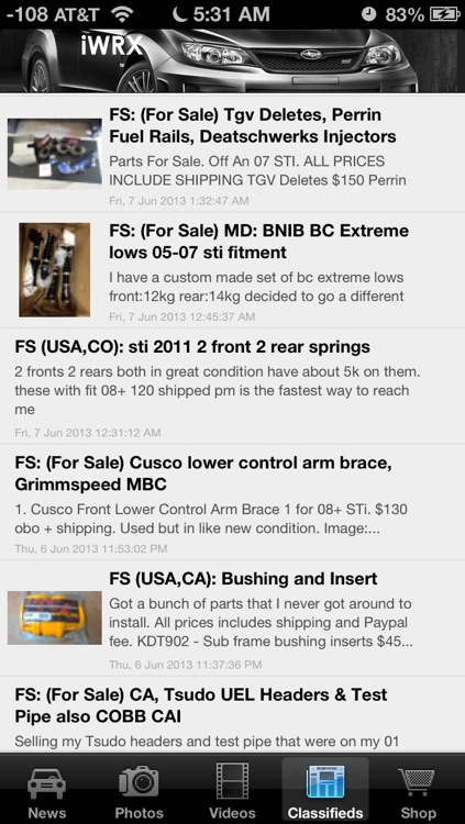 iWRX - News and Media for Subaru WRX STi Enthusiast! screenshot-3