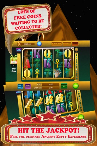 Abet Casino Pharaoh Slots Games - All in one Bingo, Blackjack, Roulette Casino Game screenshot 2