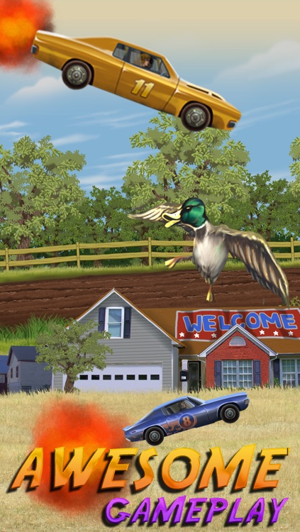 Abbeville Redneck Duck Chase Free - Turbo Car Racing Game