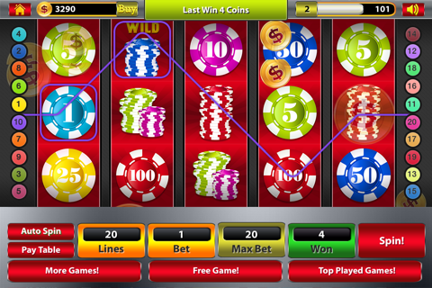 A Bingo Casino Slots 777: Free Classic Vegas Style Slot Machine Games screenshot 4