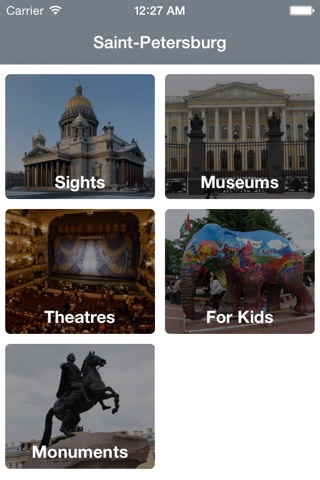 Saint-Petersburg travel guide screenshot 2
