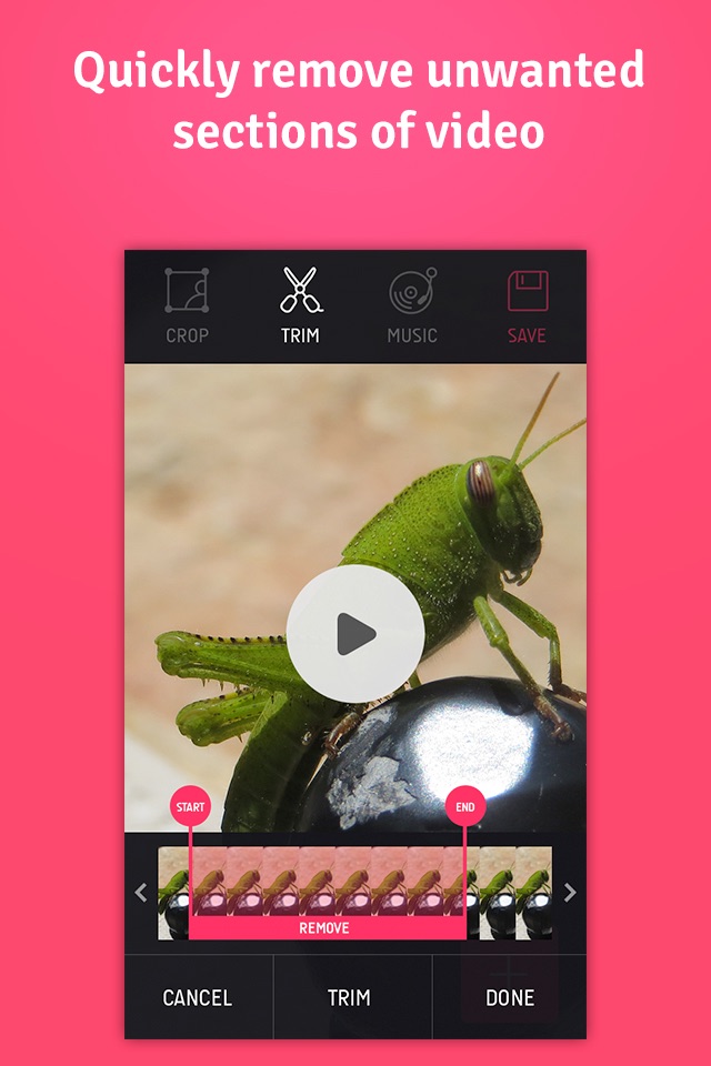 Combine Video Pro - Blend Multiple Movie Clips Together into One Video with Music screenshot 3