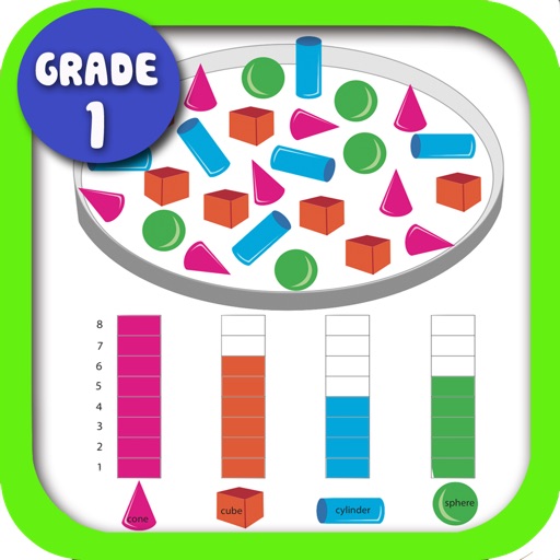 Kids Math:Graphs&Data Worksheets(Grade1)