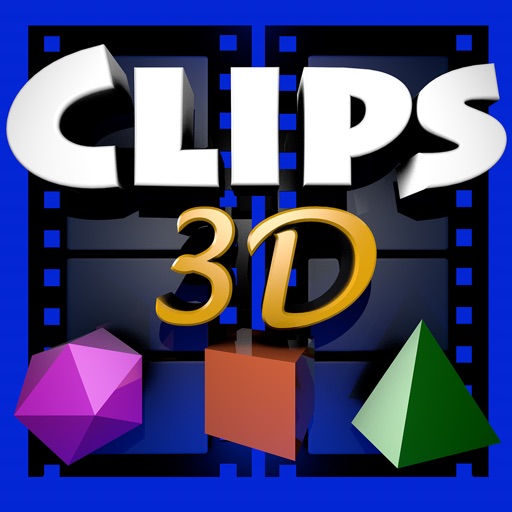 Clips 3D for iMovie Icon