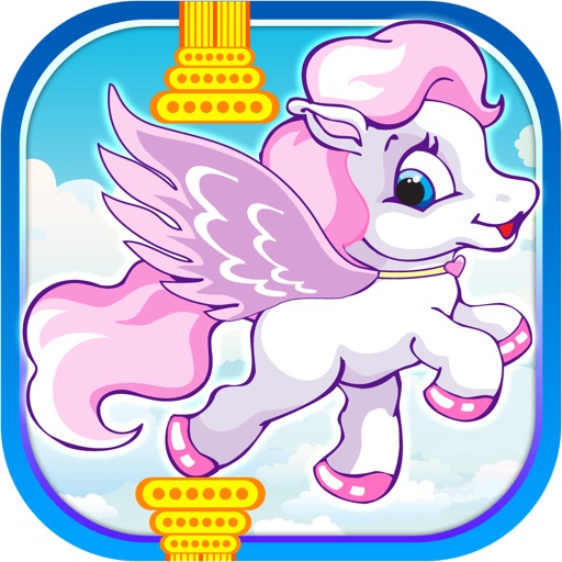 Flying Pony Adventure ZX - Ancient Pegasus Sky Flapper Rush icon