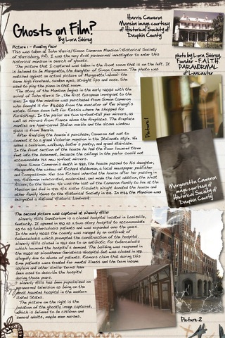 Ghost Voices Magazine screenshot 2